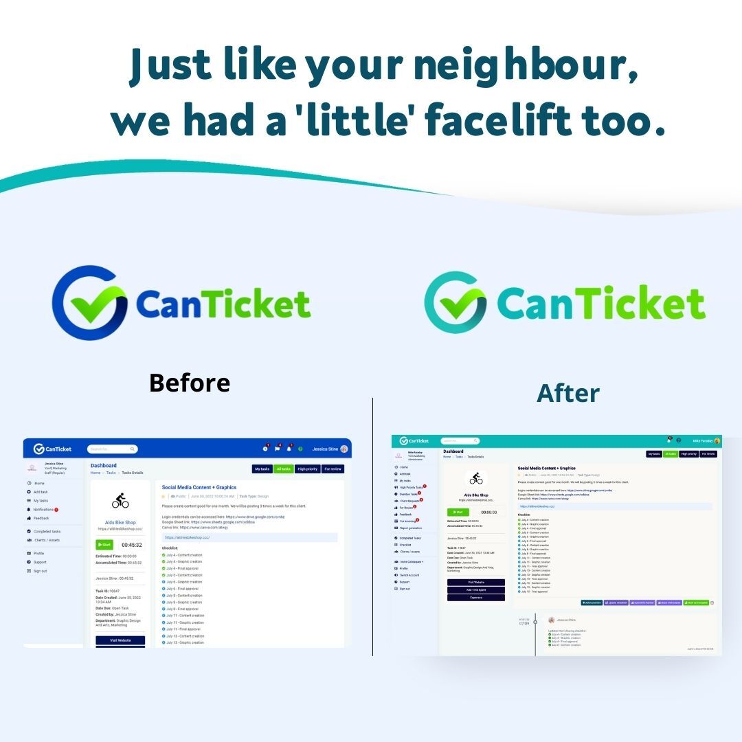 CanTicket Facelift